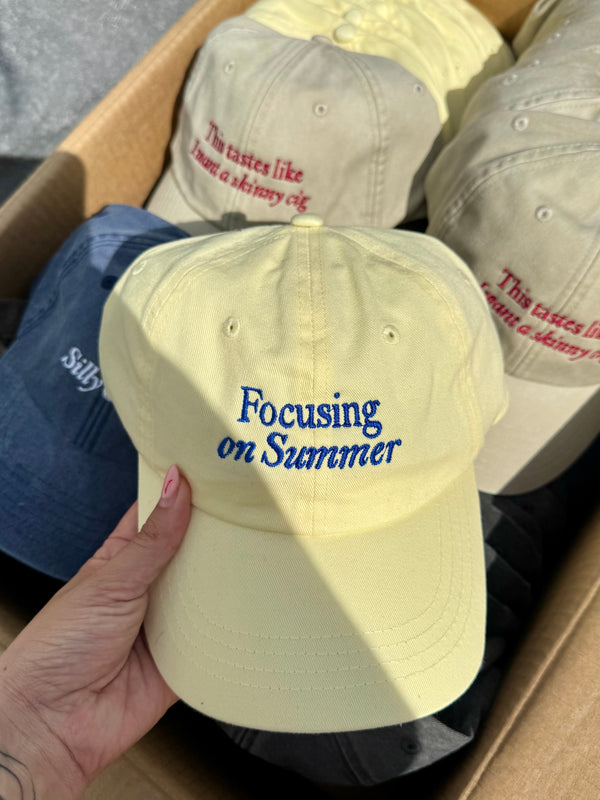 *PRE-ORDER* Focusing On Summer Baseball Cap