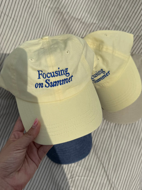 *PRE-ORDER* Focusing On Summer Baseball Cap