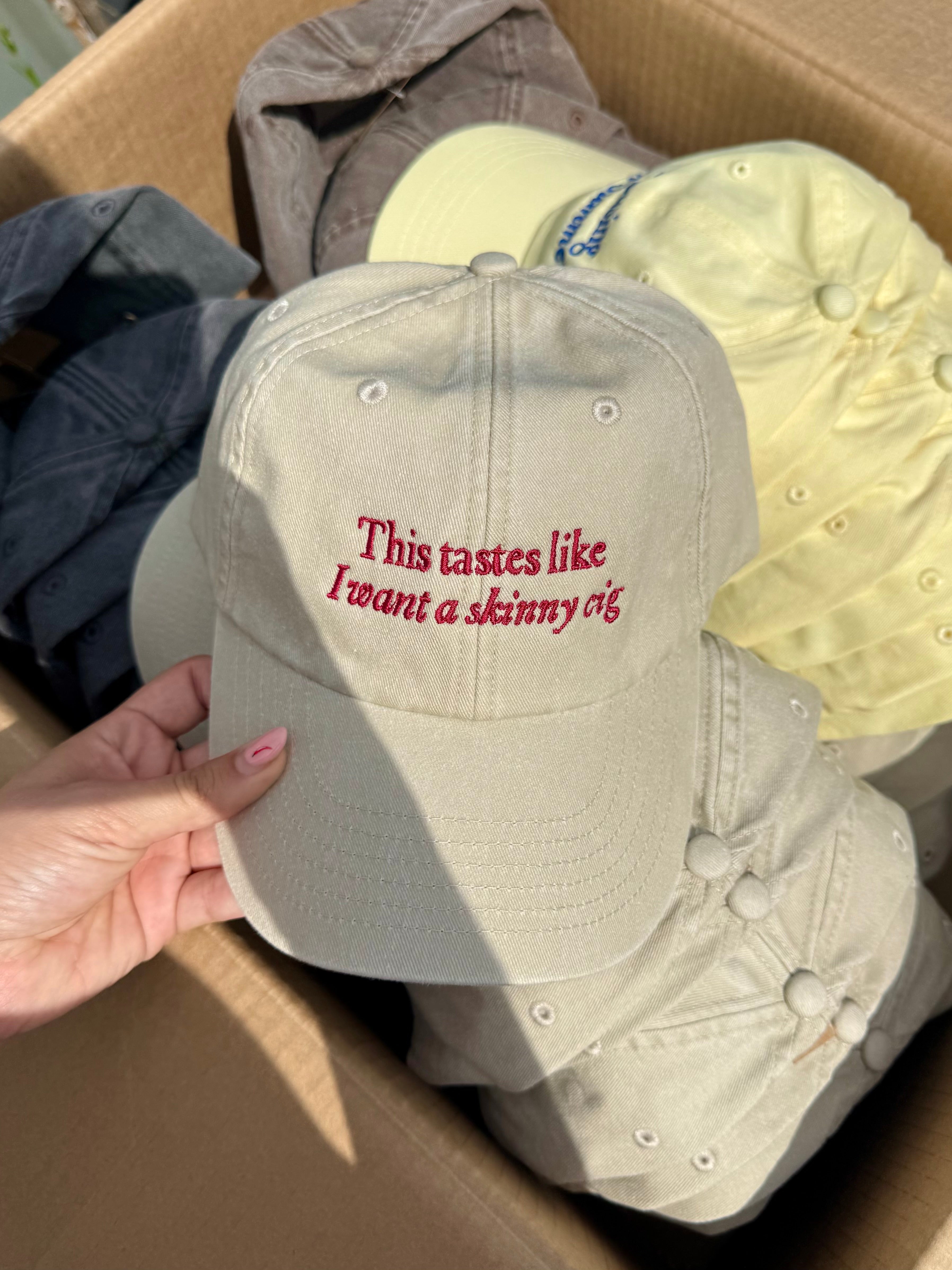 *PRE-ORDER* Skinny Cig Baseball Cap