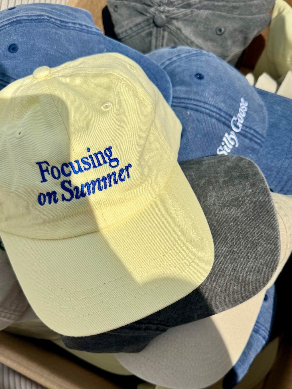 *PRE-ORDER* Focusing On Summer Baseball Cap