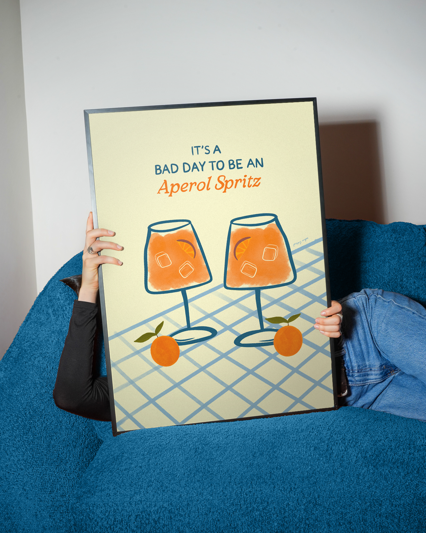 Bad Day To Be An Aperol Spritz Print