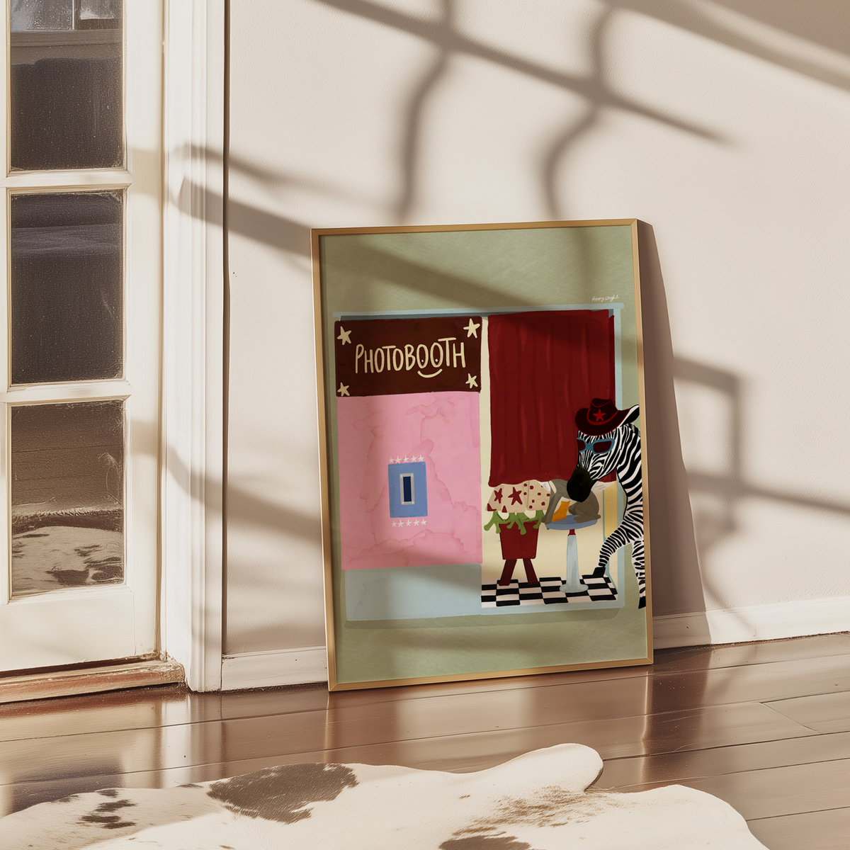 Besties In The Booth Print