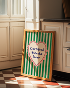 Certified Burrata Lover Print