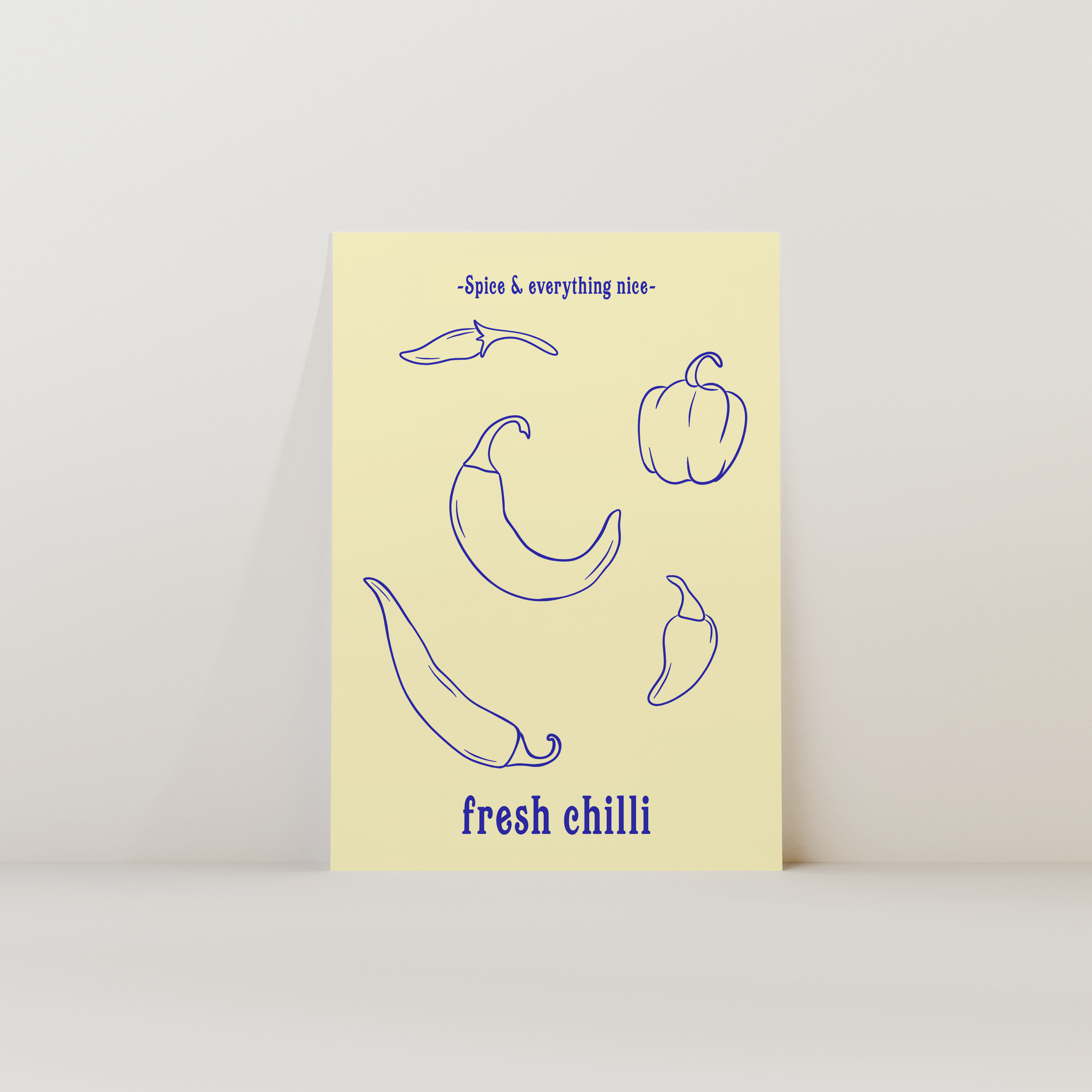 Fresh Chilli Print