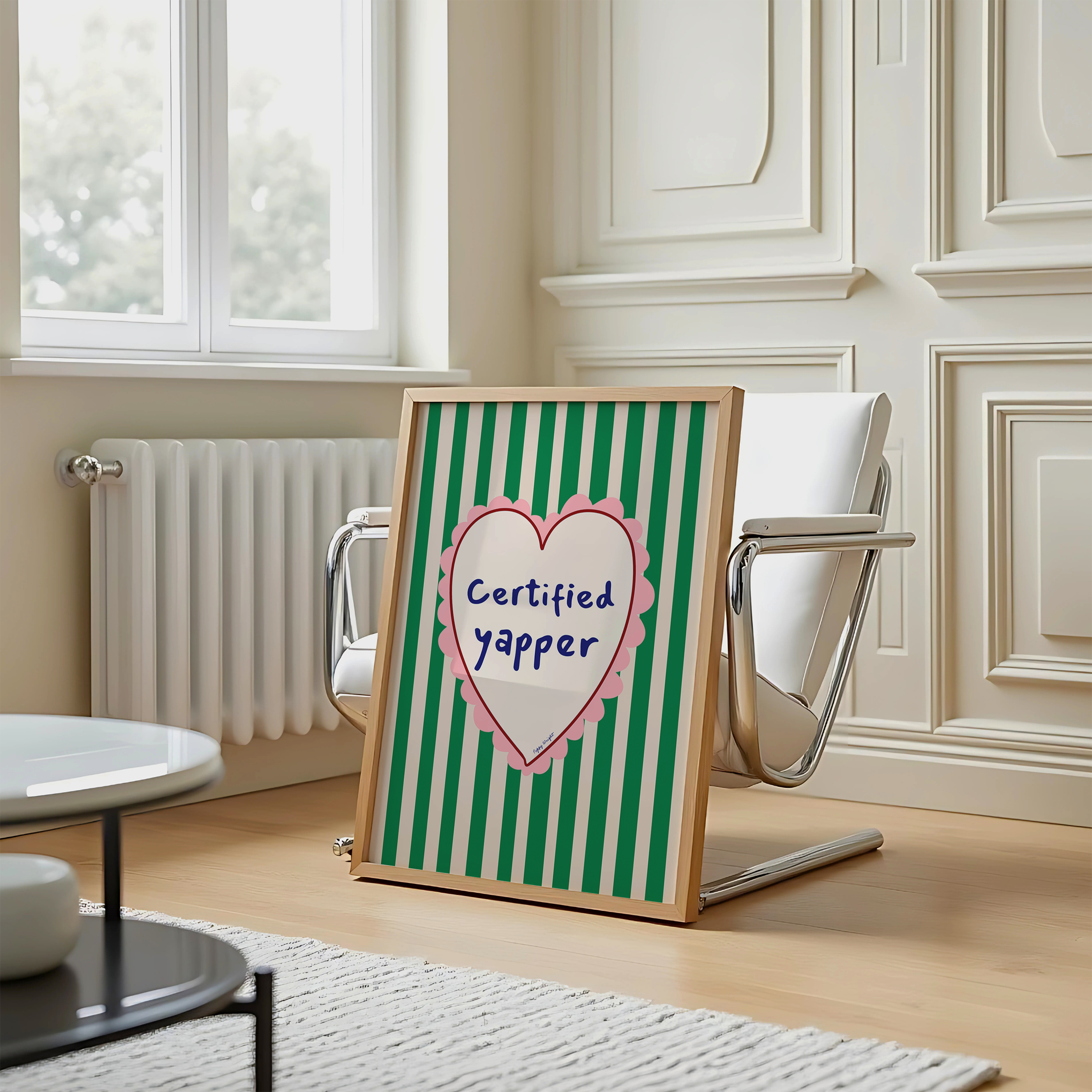 Certified Yapper Print