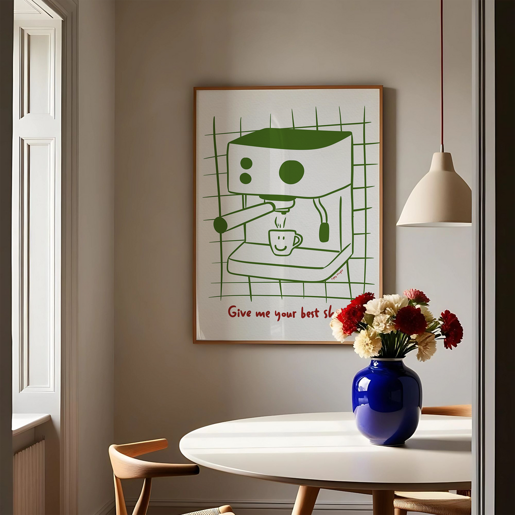 Give Me Your Best Shot Print