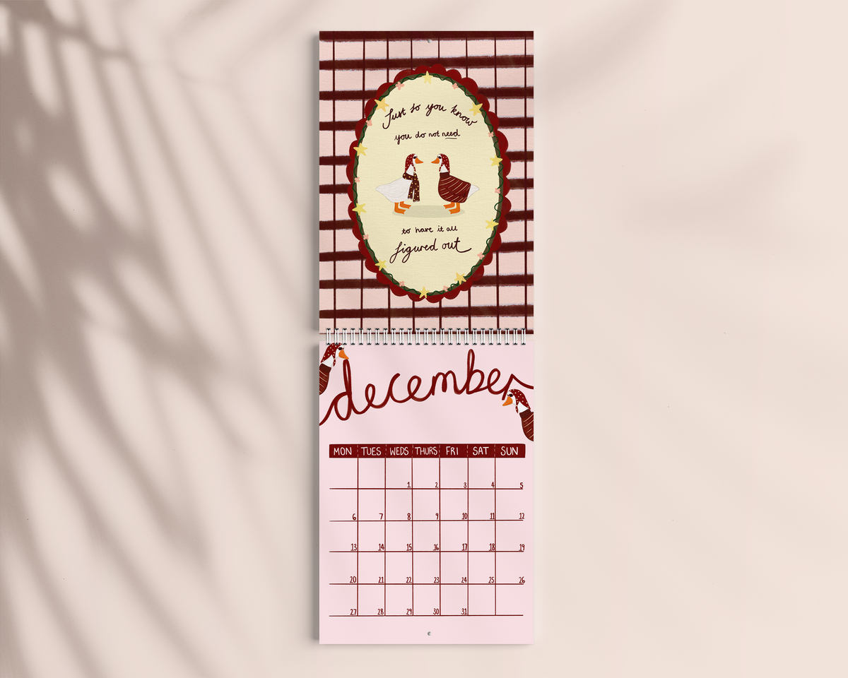 *COMING SOON* 2027 Wall Calendar: Silly Goose Conversations
