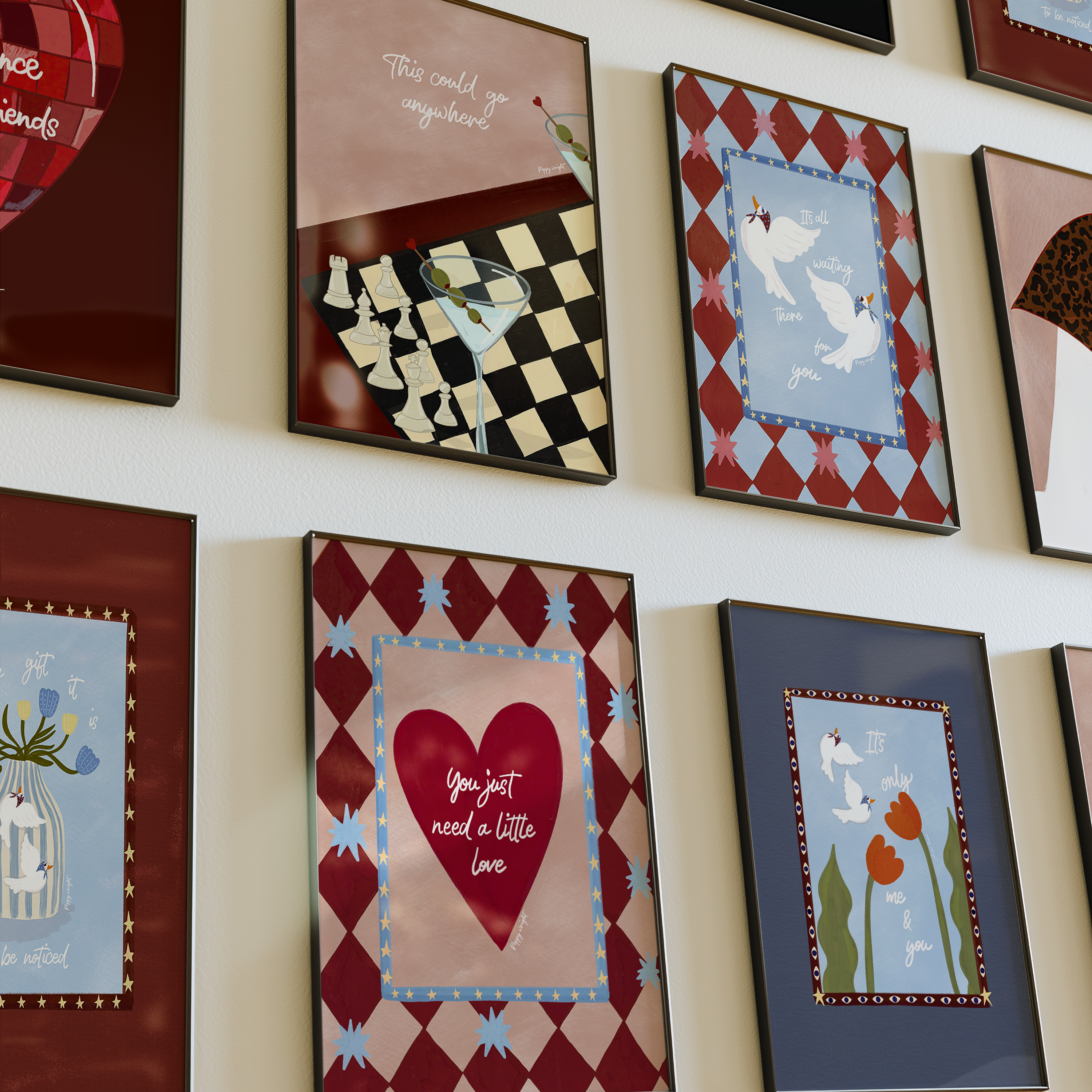 Paint By Numbers Print