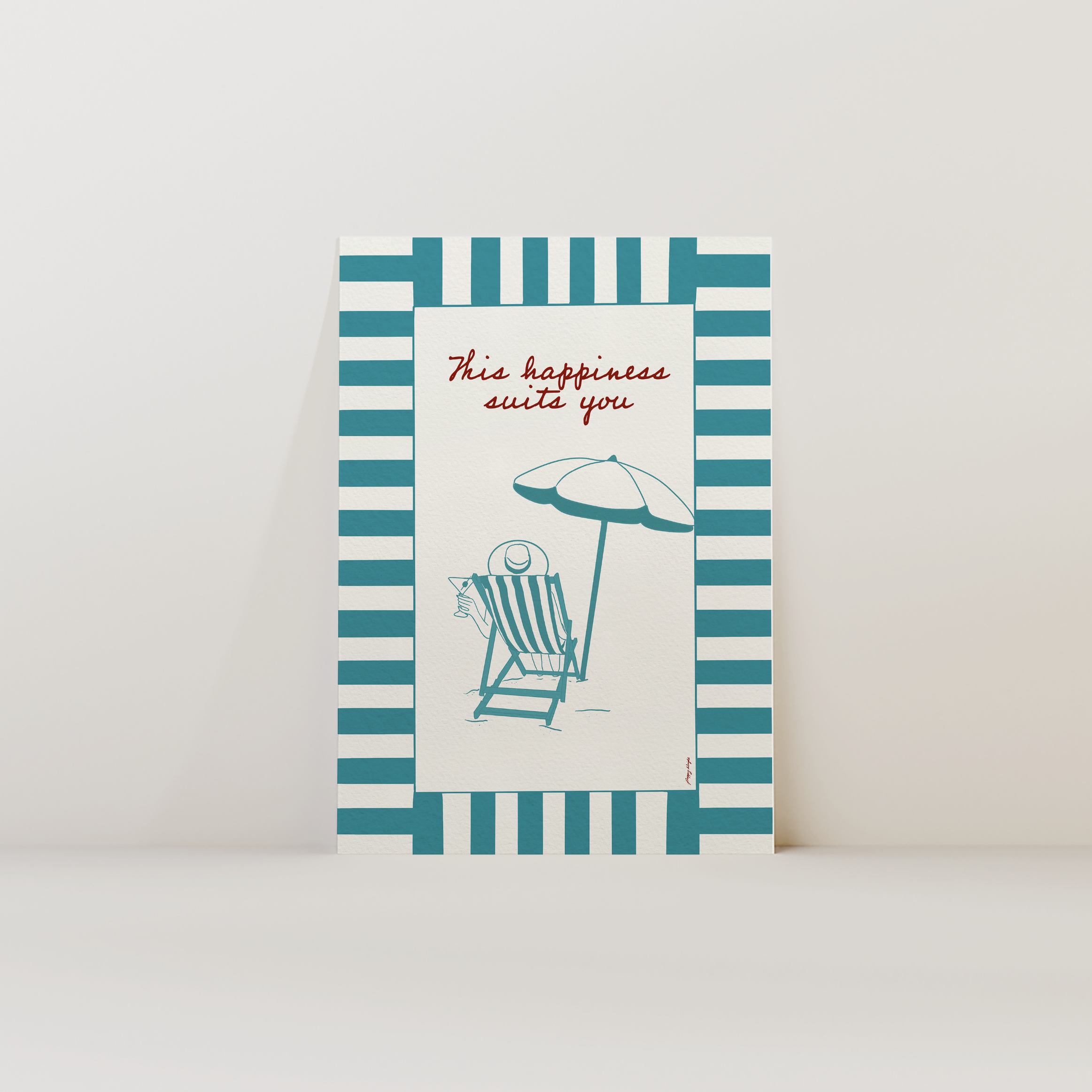 This Happiness Suits You Print