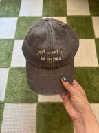 *PRE-ORDER* Just Want To Be In Bed Baseball Cap
