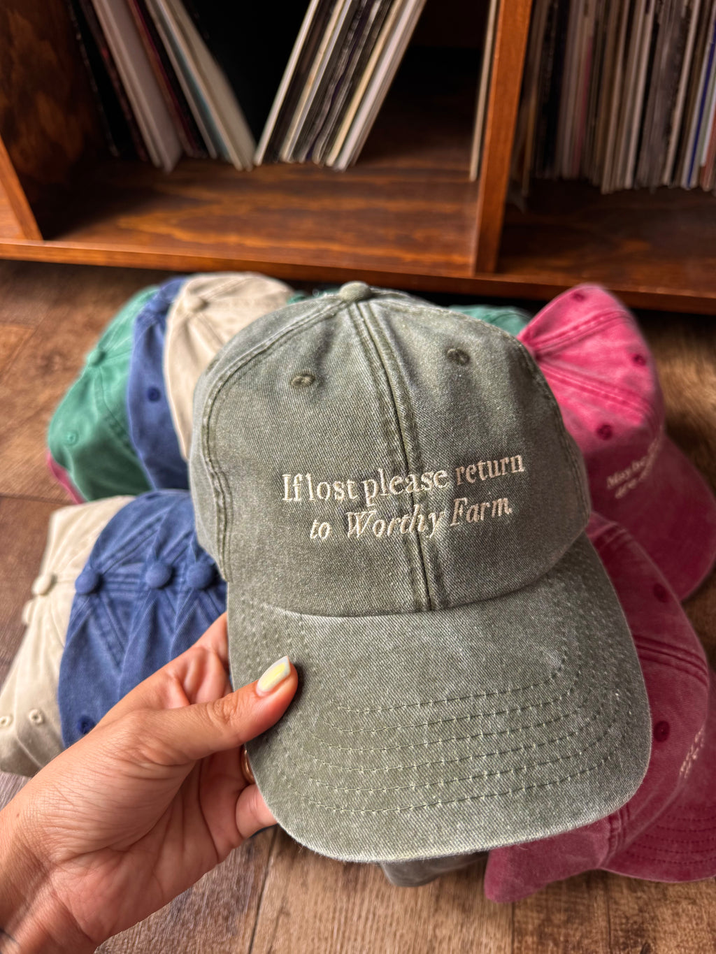 *PRE-ORDER* If Lost Return To Worthy Farm Baseball Cap