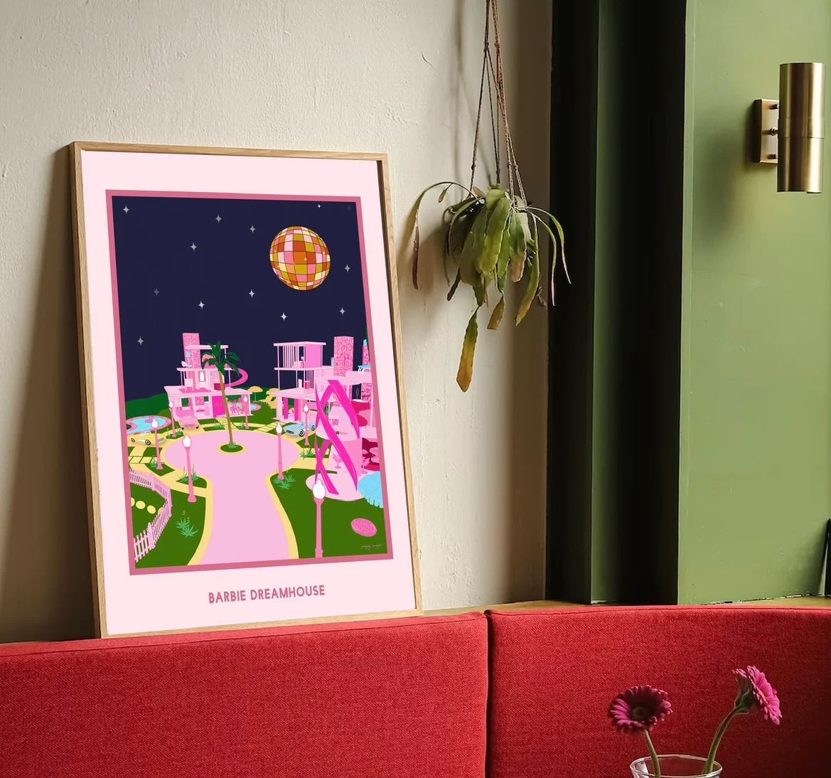 Barbie Dreamhouse Print