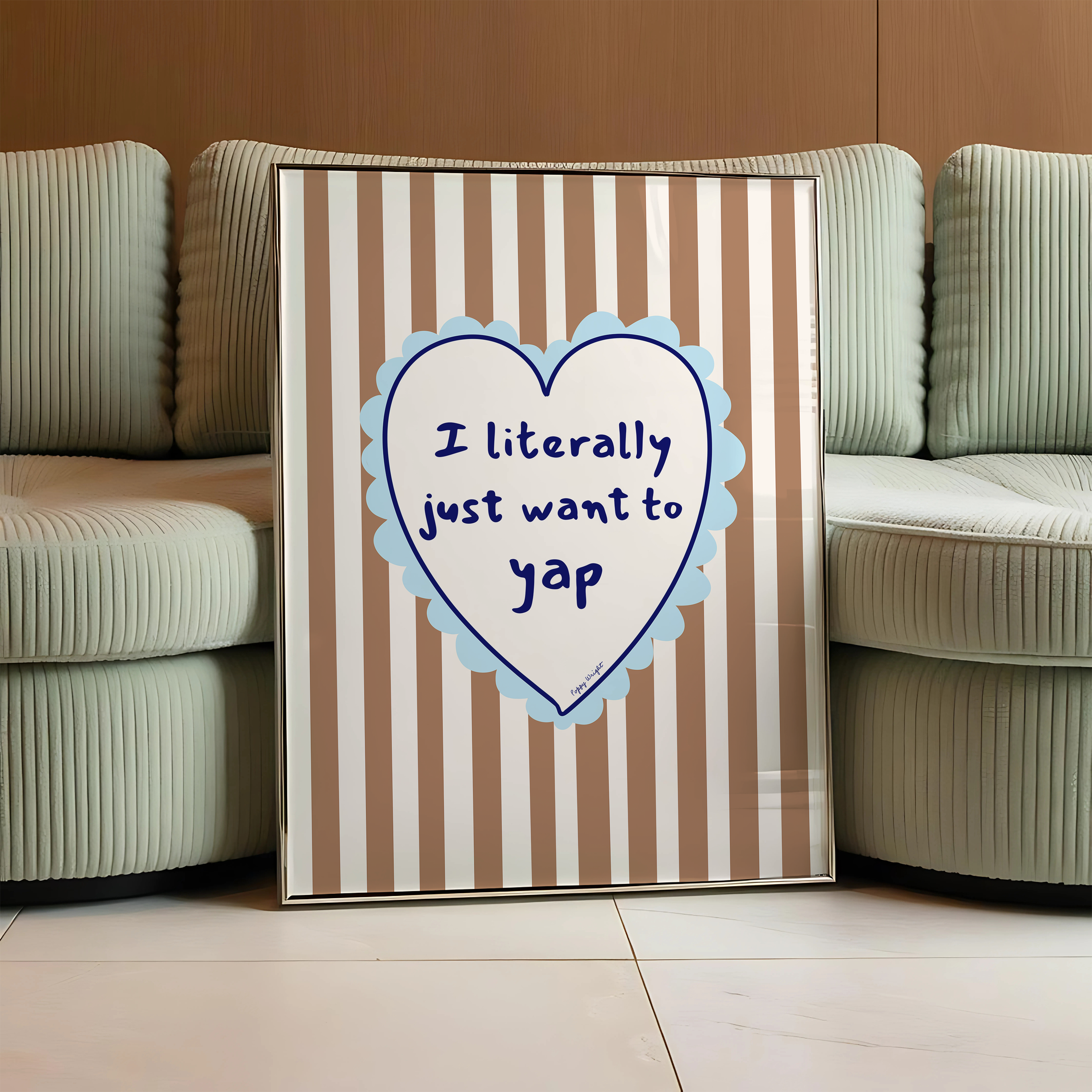 Just Want To Yap Print