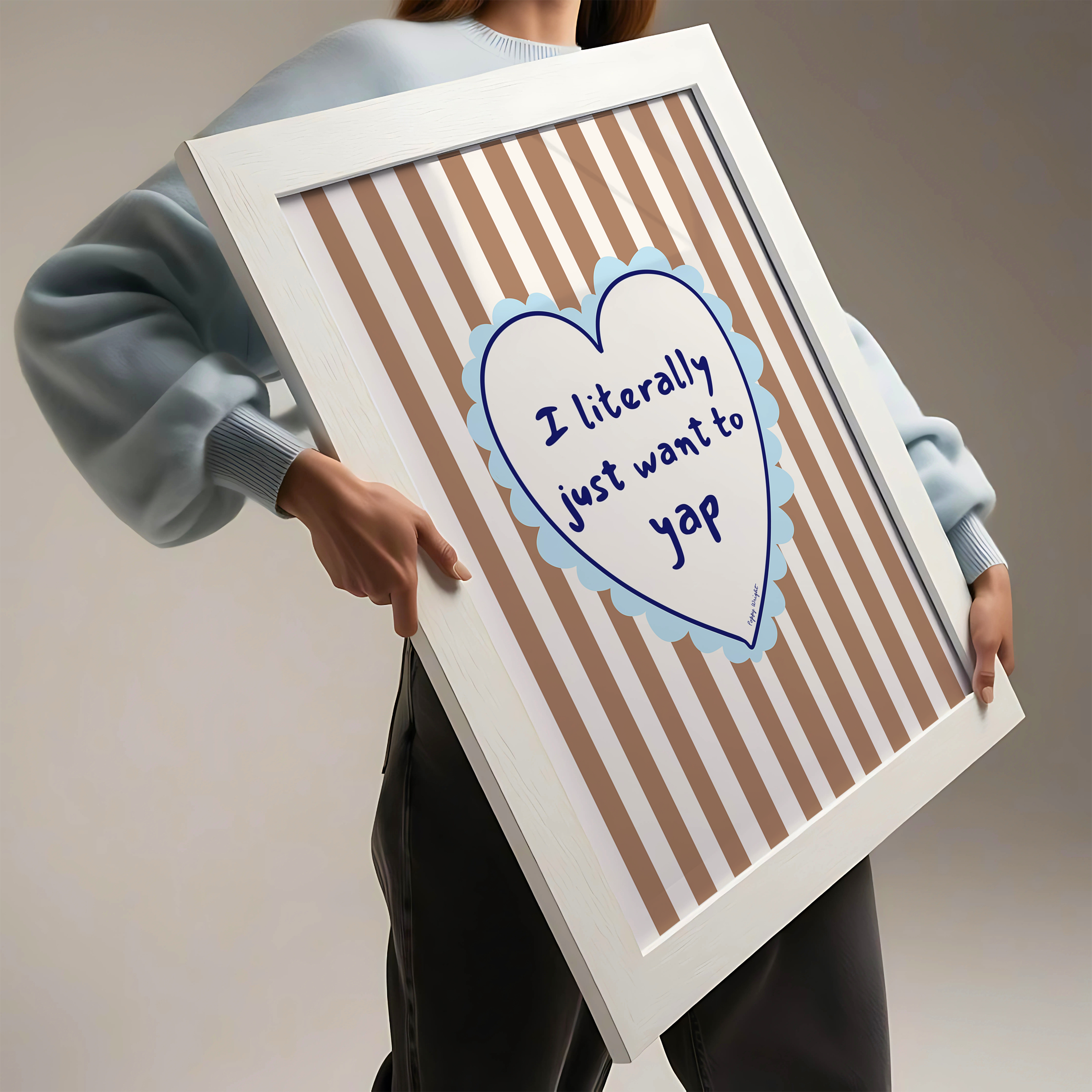 Just Want To Yap Print