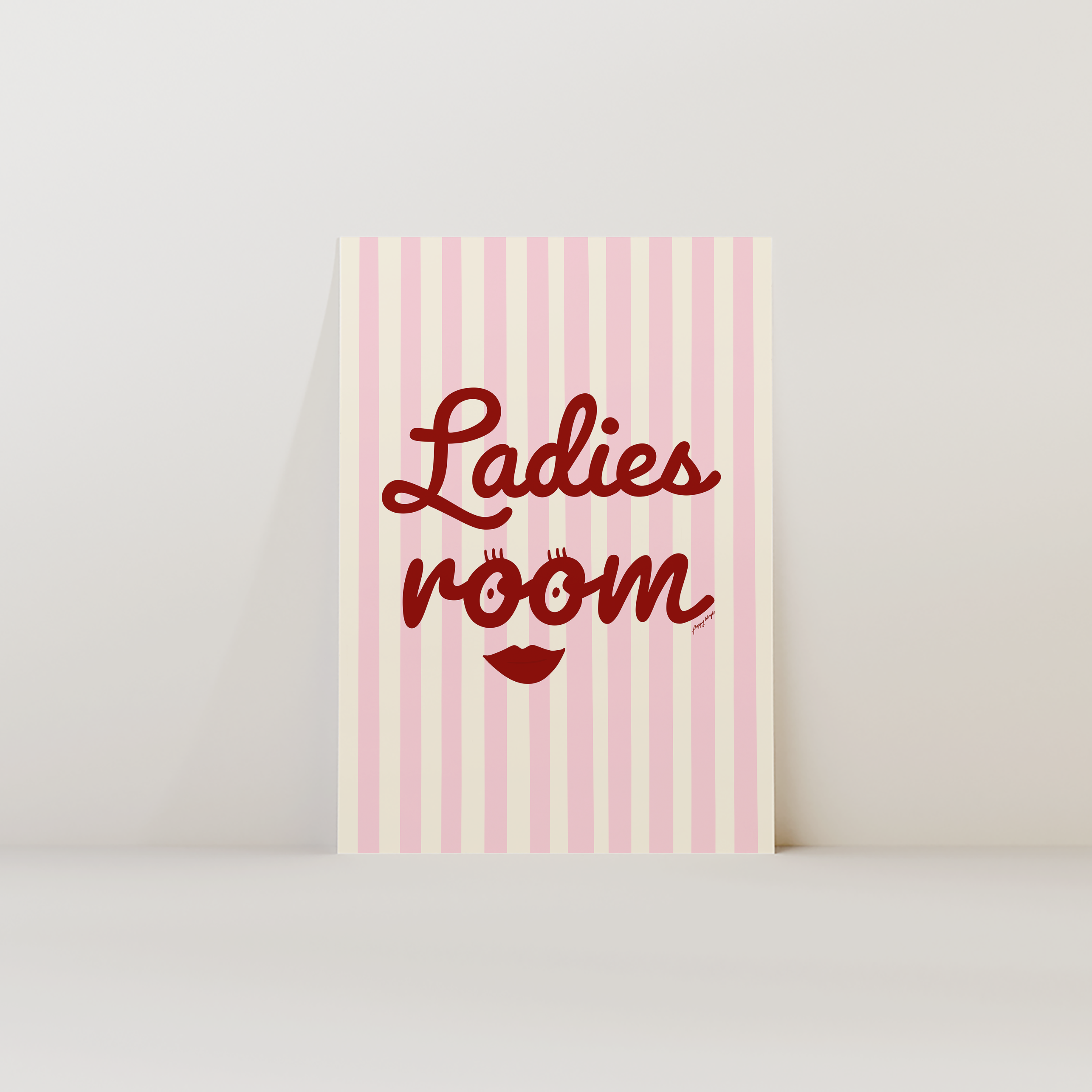 Ladies Room Print