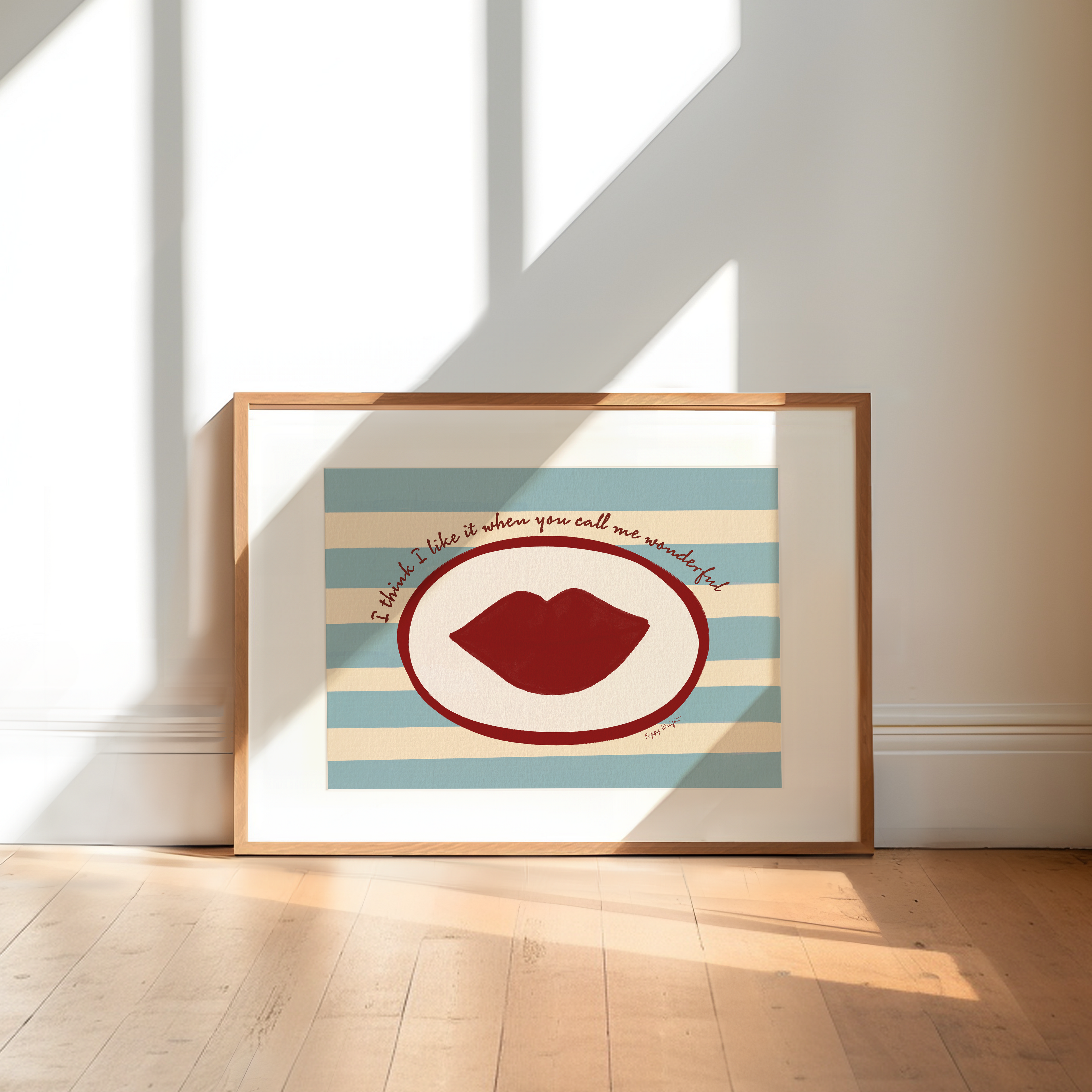 Call Me Wonderful Print