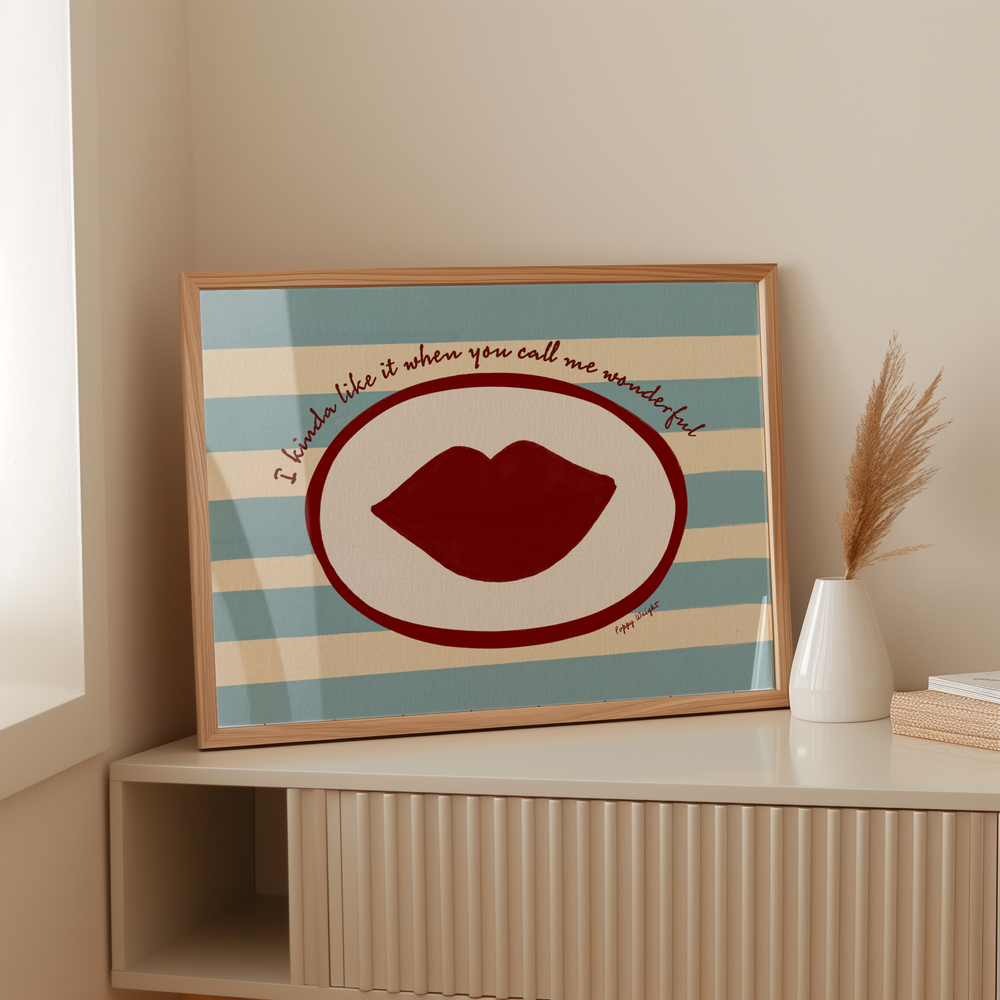 Call Me Wonderful Print