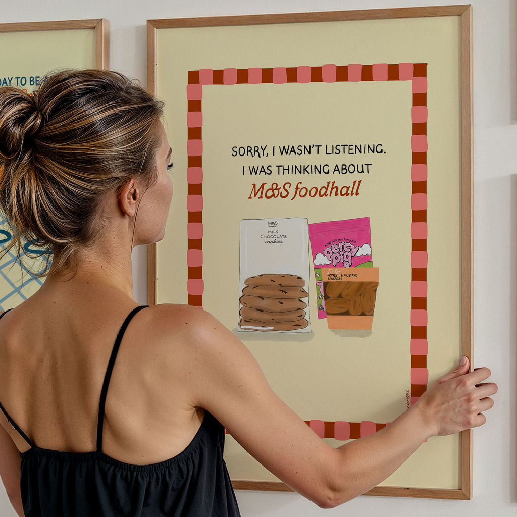 M&S Foodhall Print