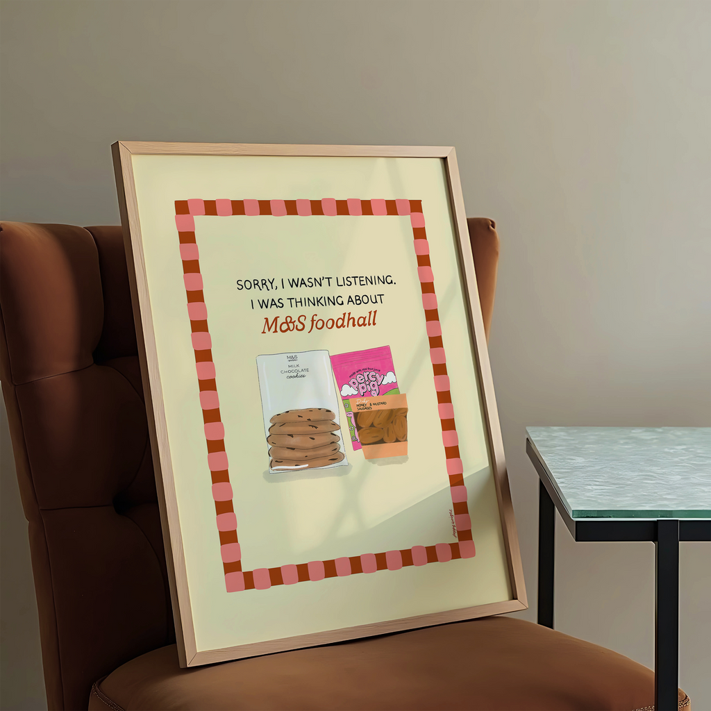 M&S Foodhall Print