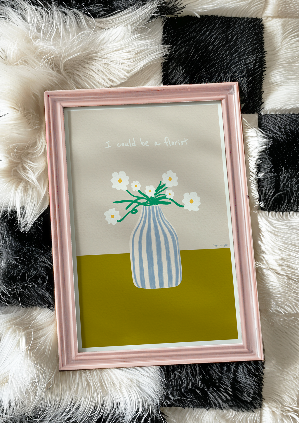 I Could Be A Florist Print