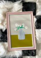 I Could Be A Florist Print