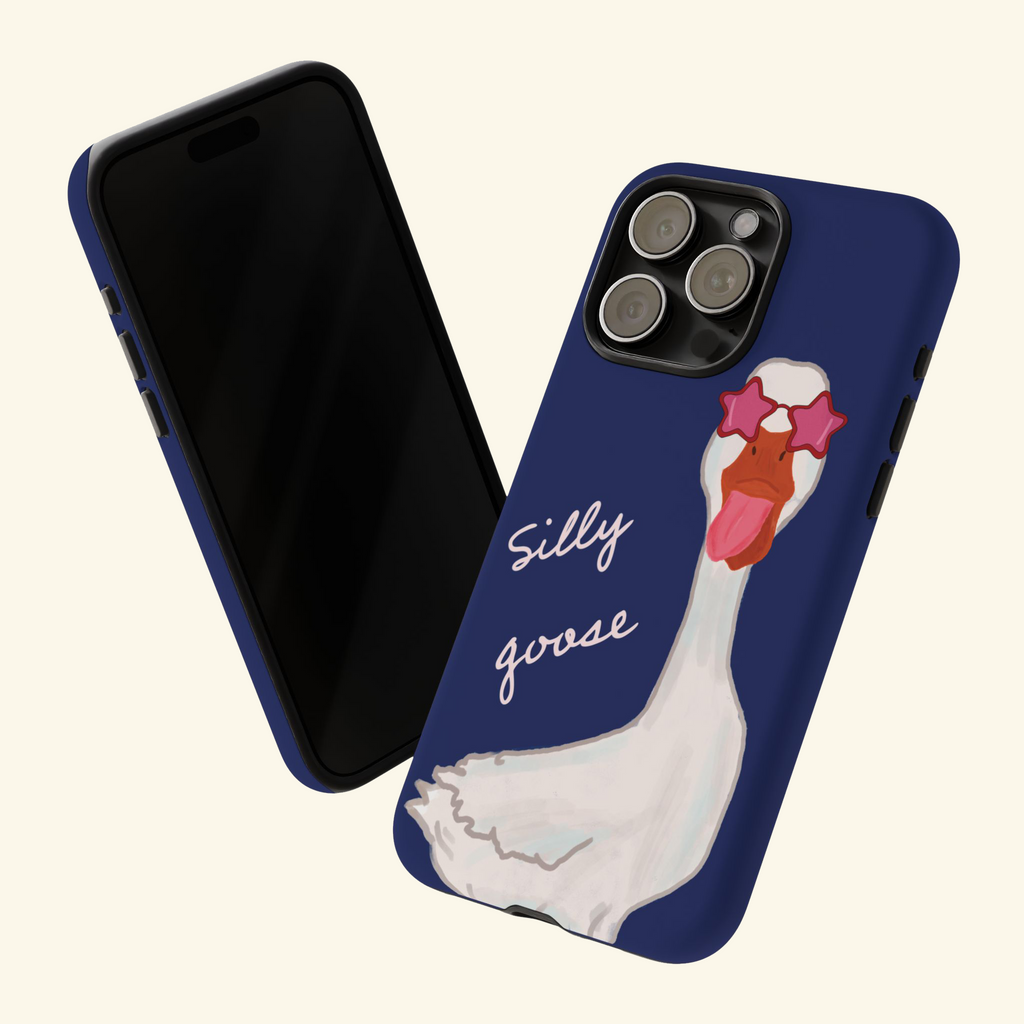 Goose Phone Silly Goose Phone Case – Poppy Illustrates