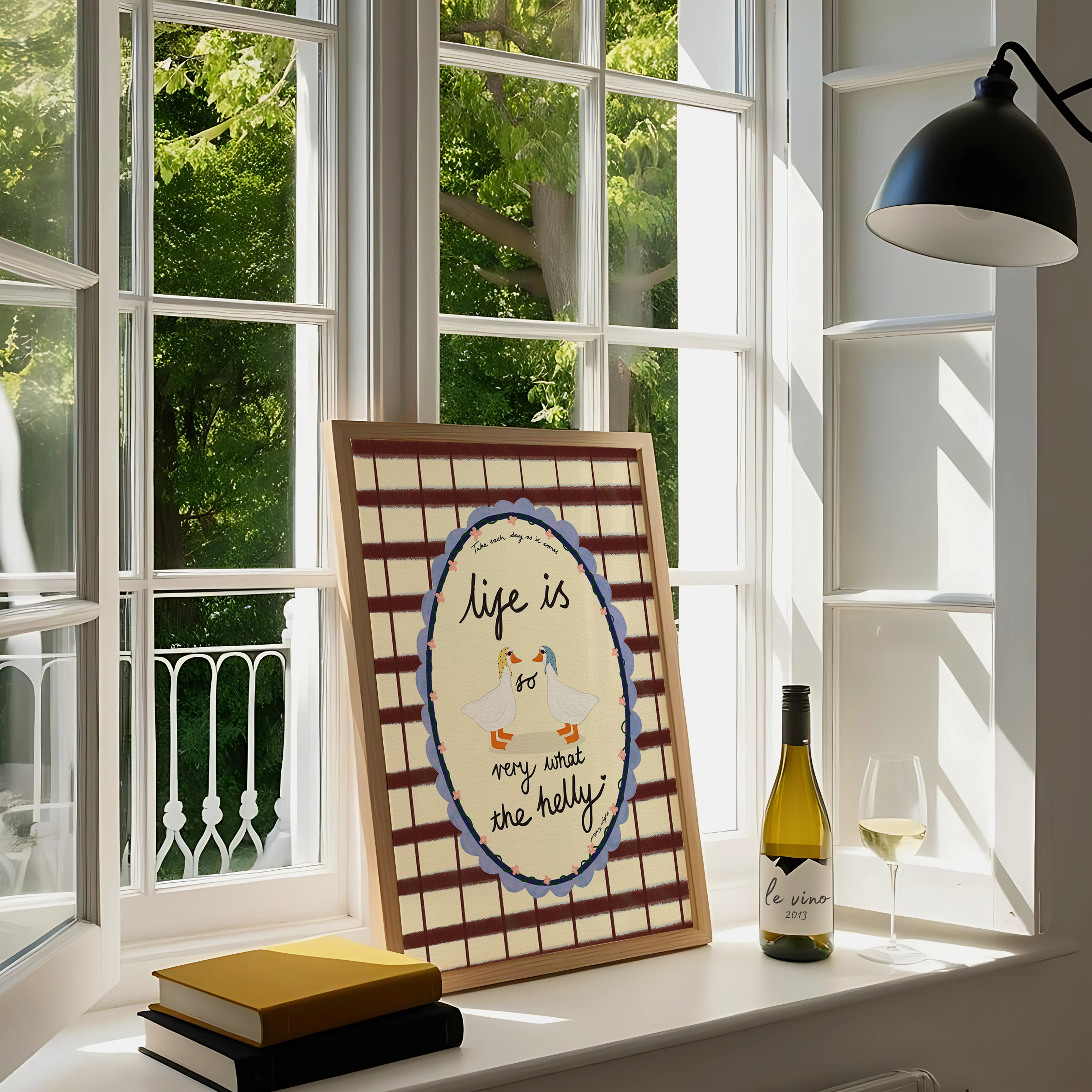 What The Helly Print