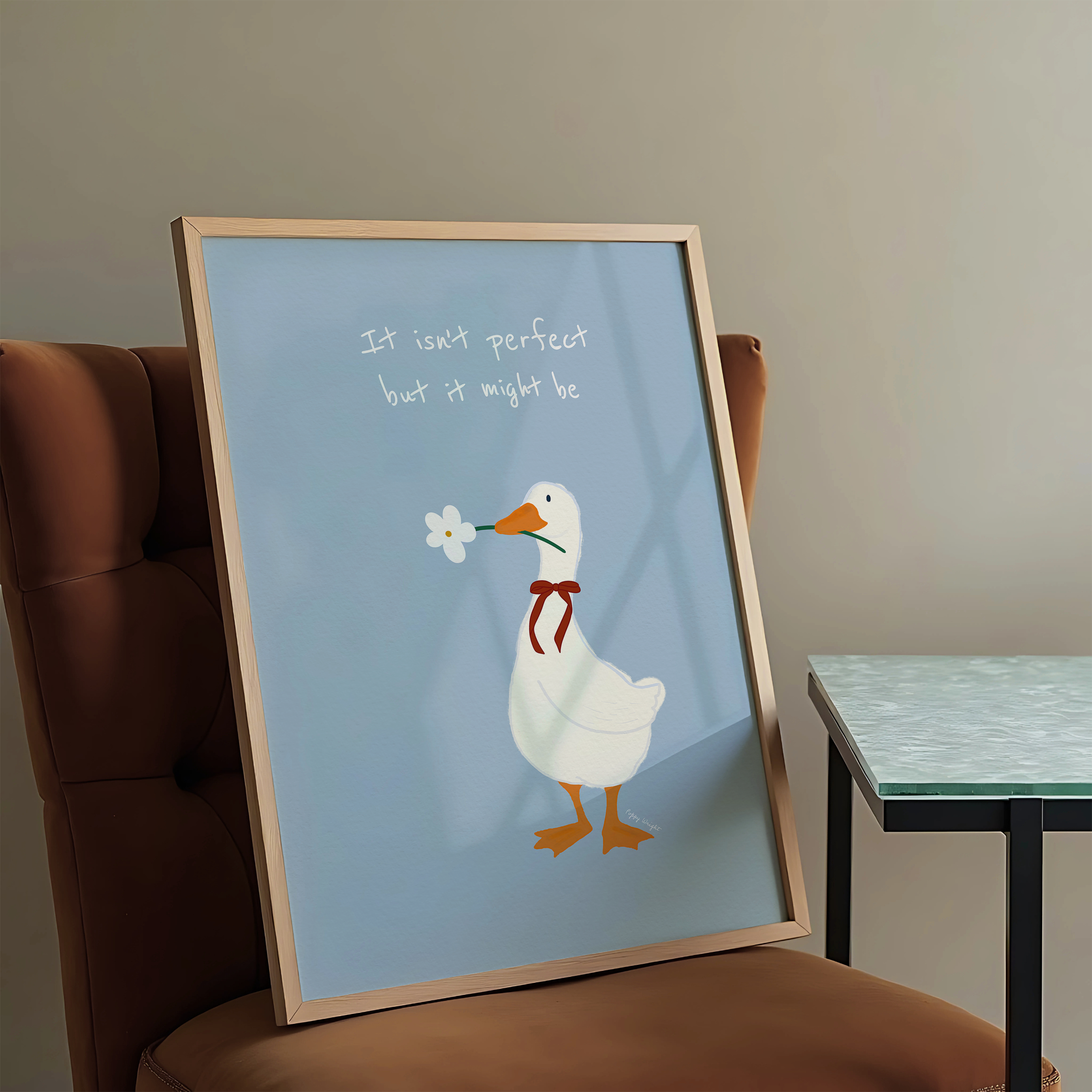 It Isn't Perfect But It Might Be Print