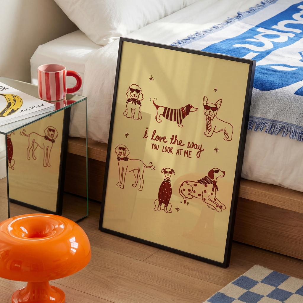 Love The Way You Look At Me Print