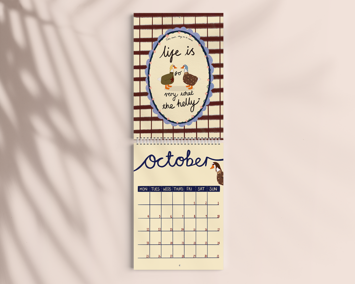 *COMING SOON* 2027 Wall Calendar: Silly Goose Conversations
