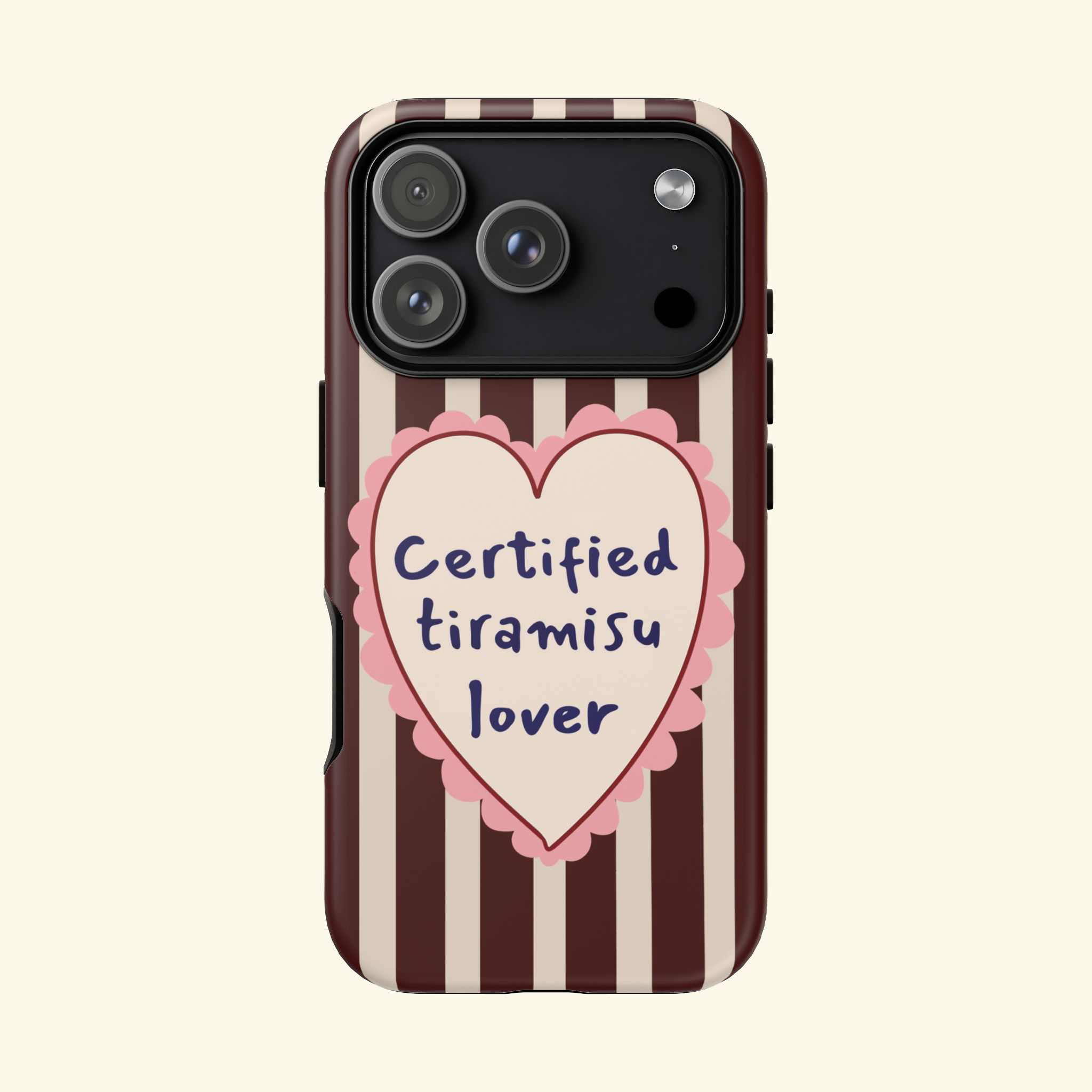 Certified Tiramisu Lover Phone Case