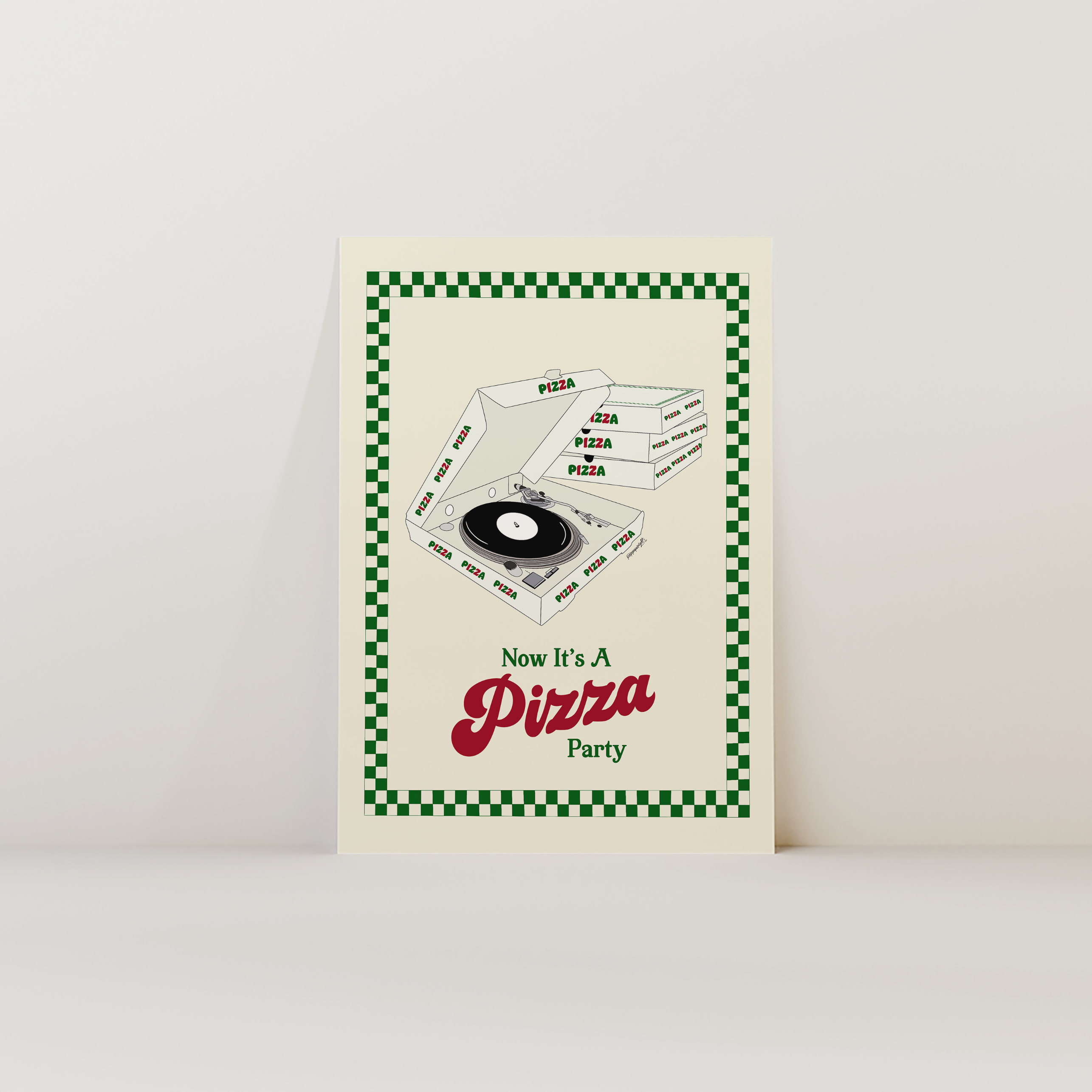 Pizza Party Print