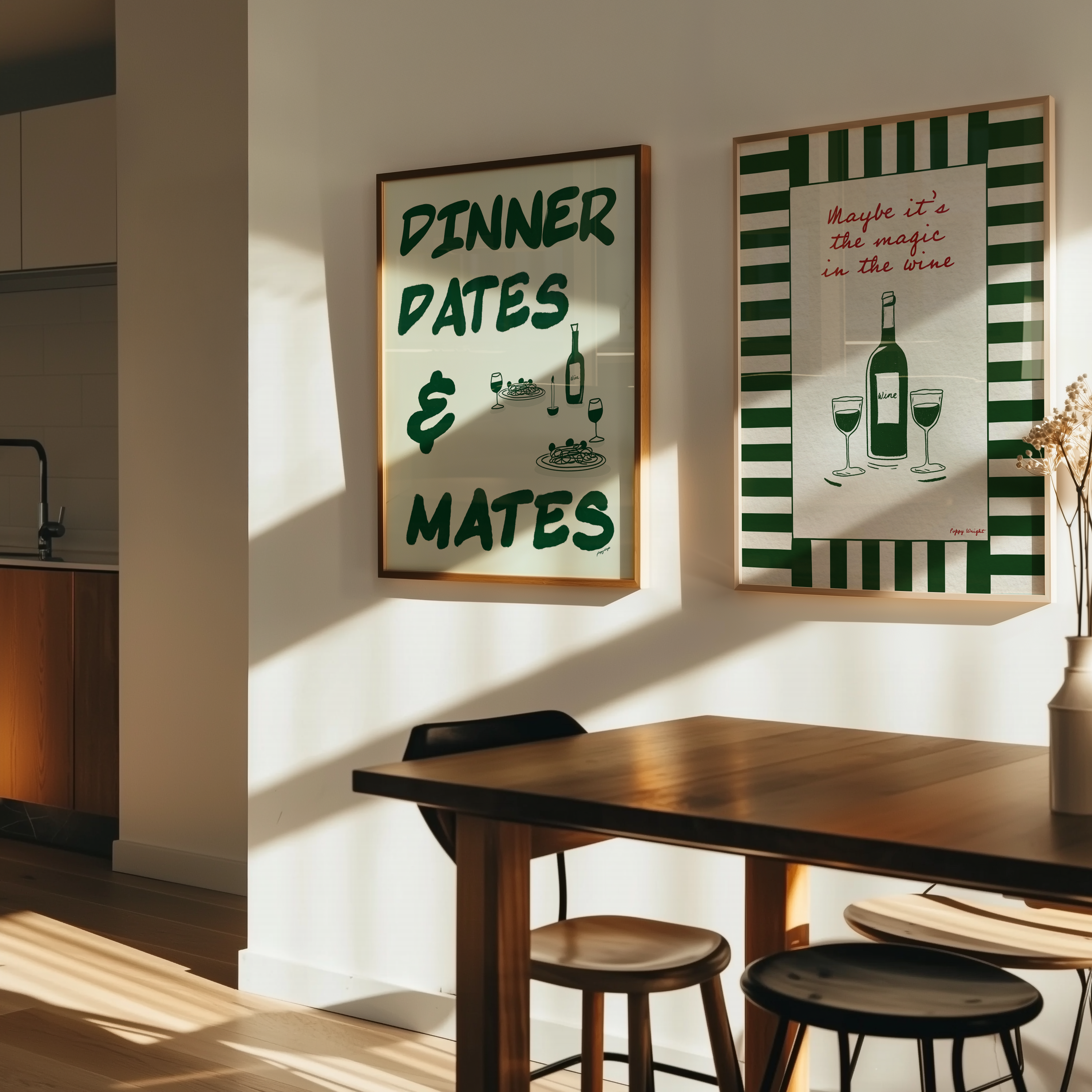 Dinner Dates & Mates Print