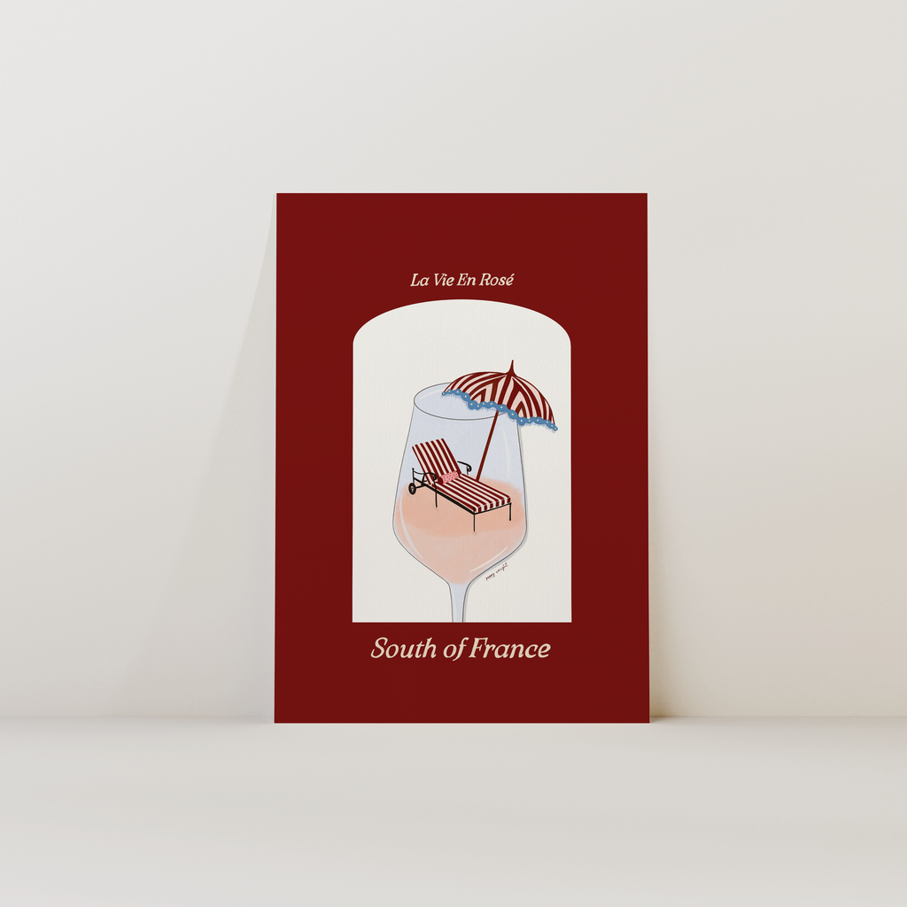 South Of France Print