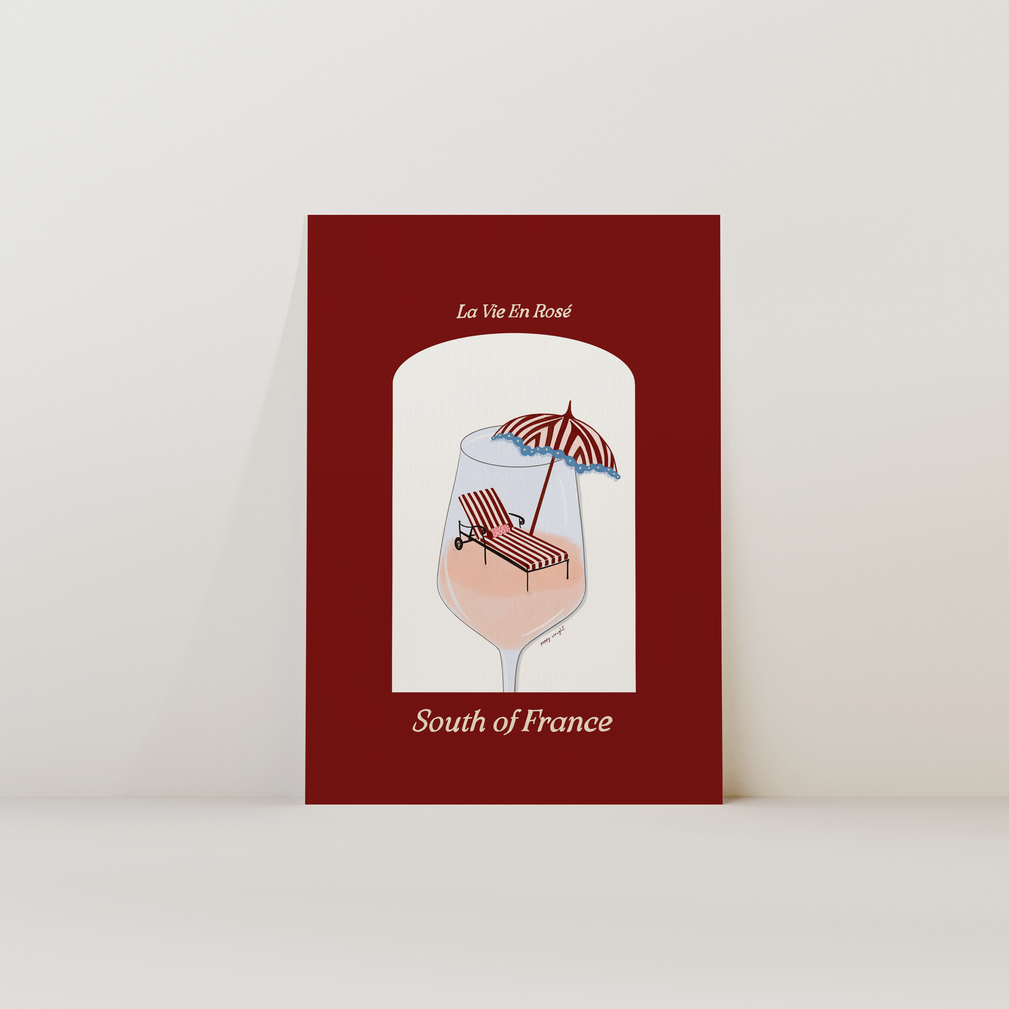 South Of France Print