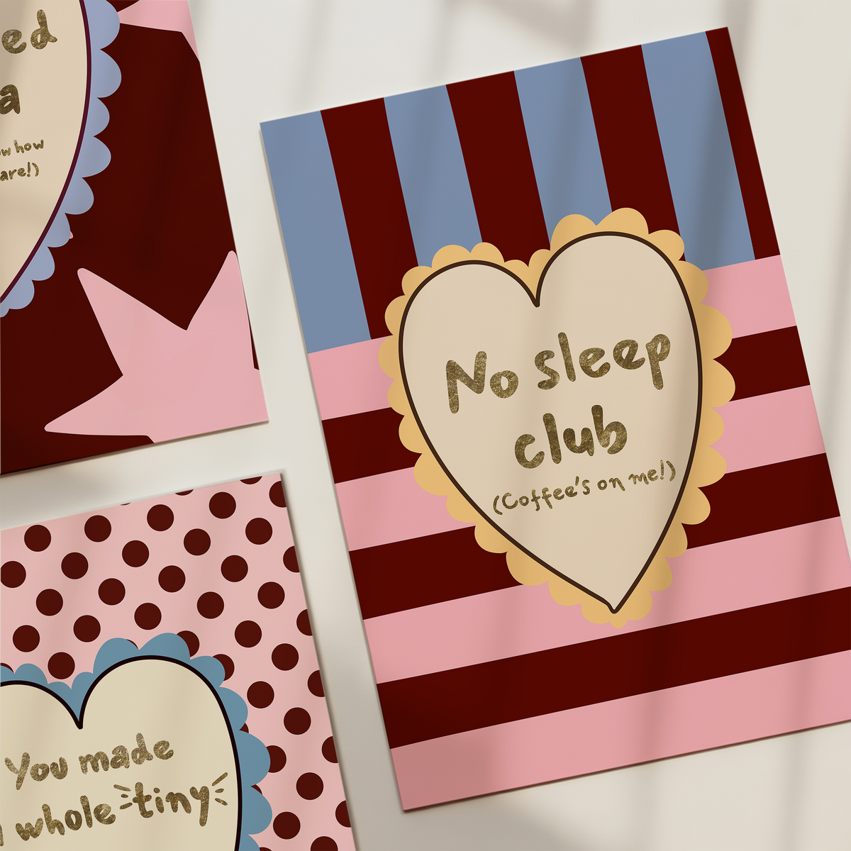 No Sleep Club Card