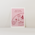 Under The Table Squeeze My Hand Print