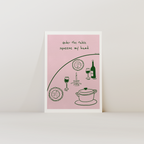 Under The Table Squeeze My Hand Print