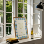 White Wine Wine Print