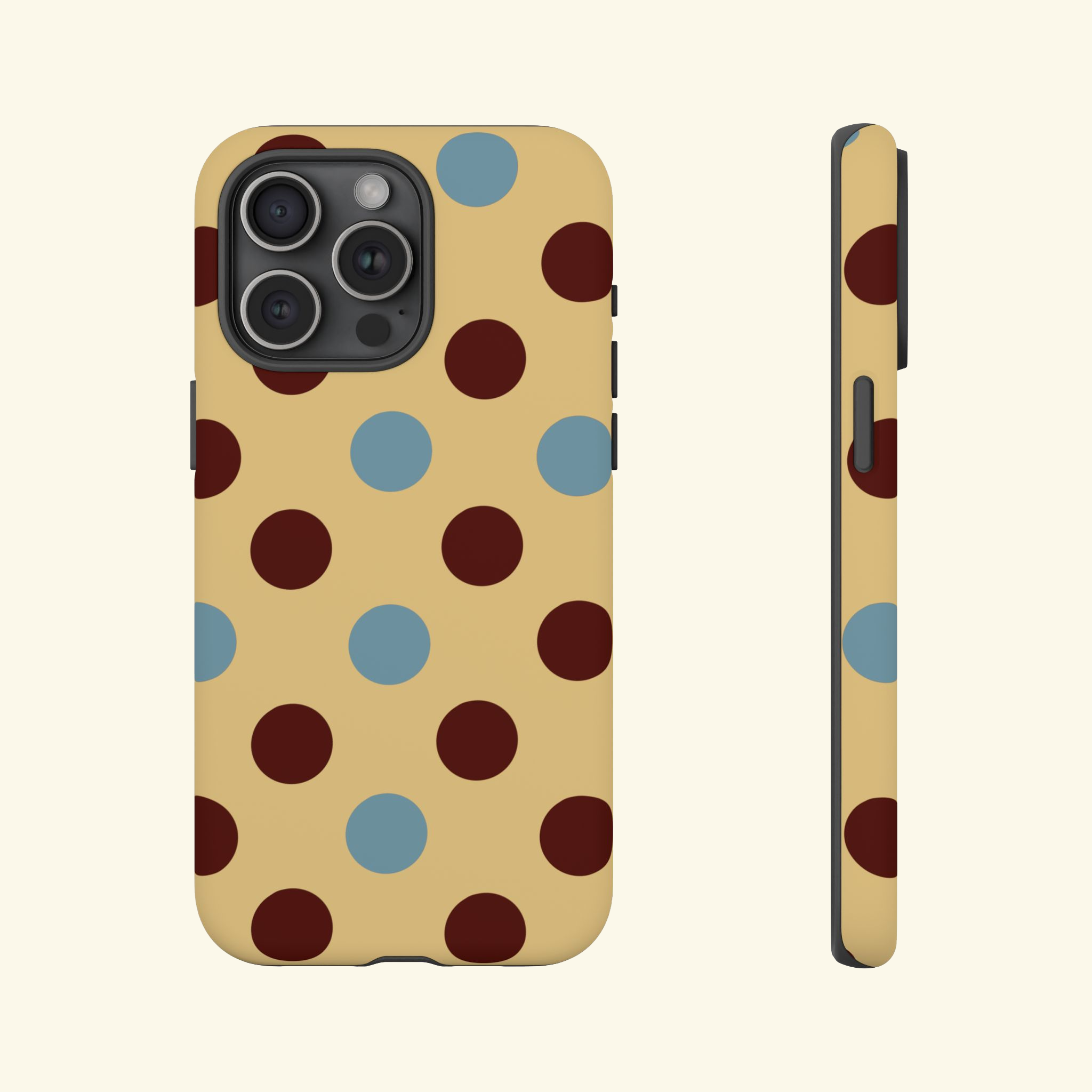 Yellow Polka Dot Phone Case