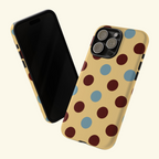 Yellow Polka Dot Phone Case