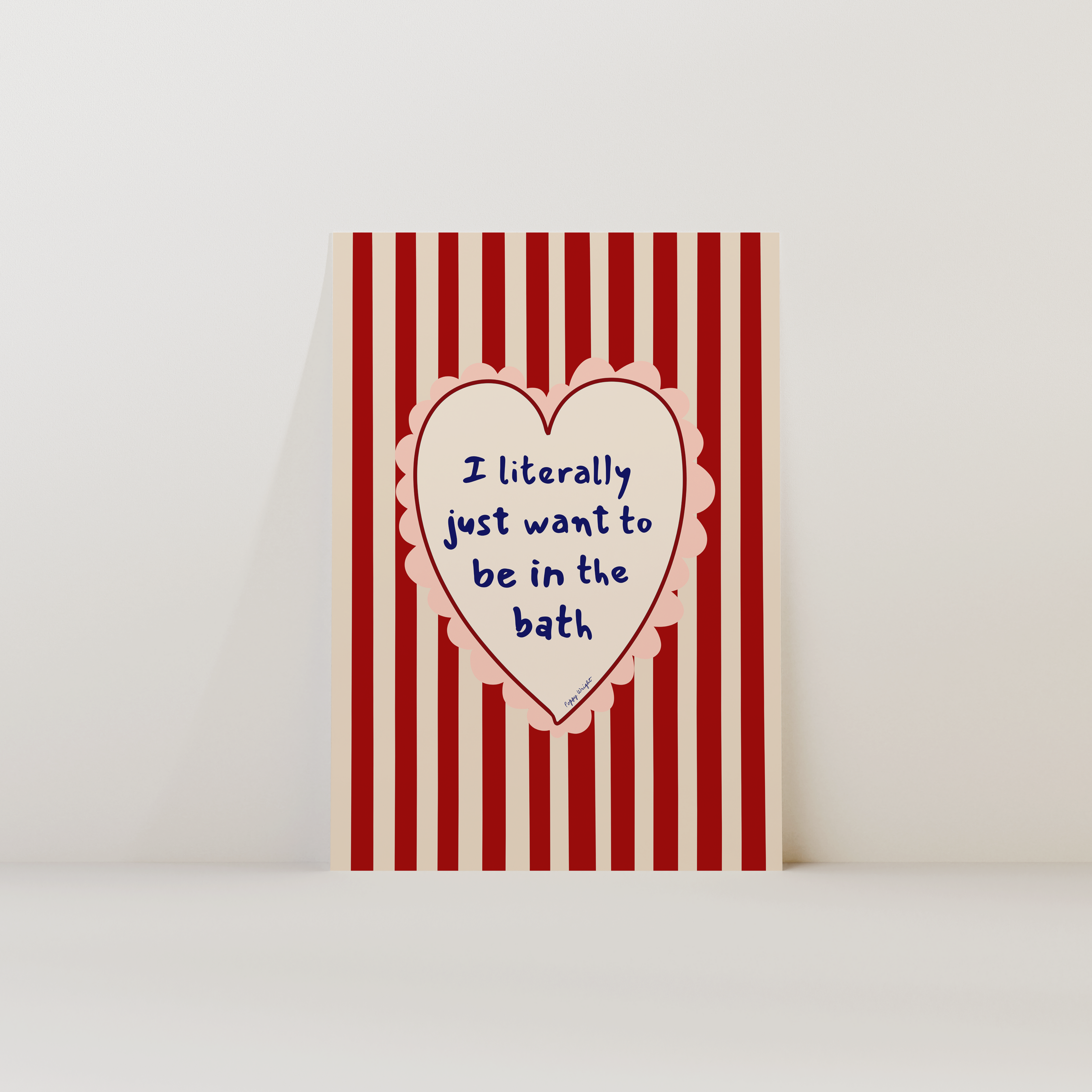 Just Want To Be In The Bath Print