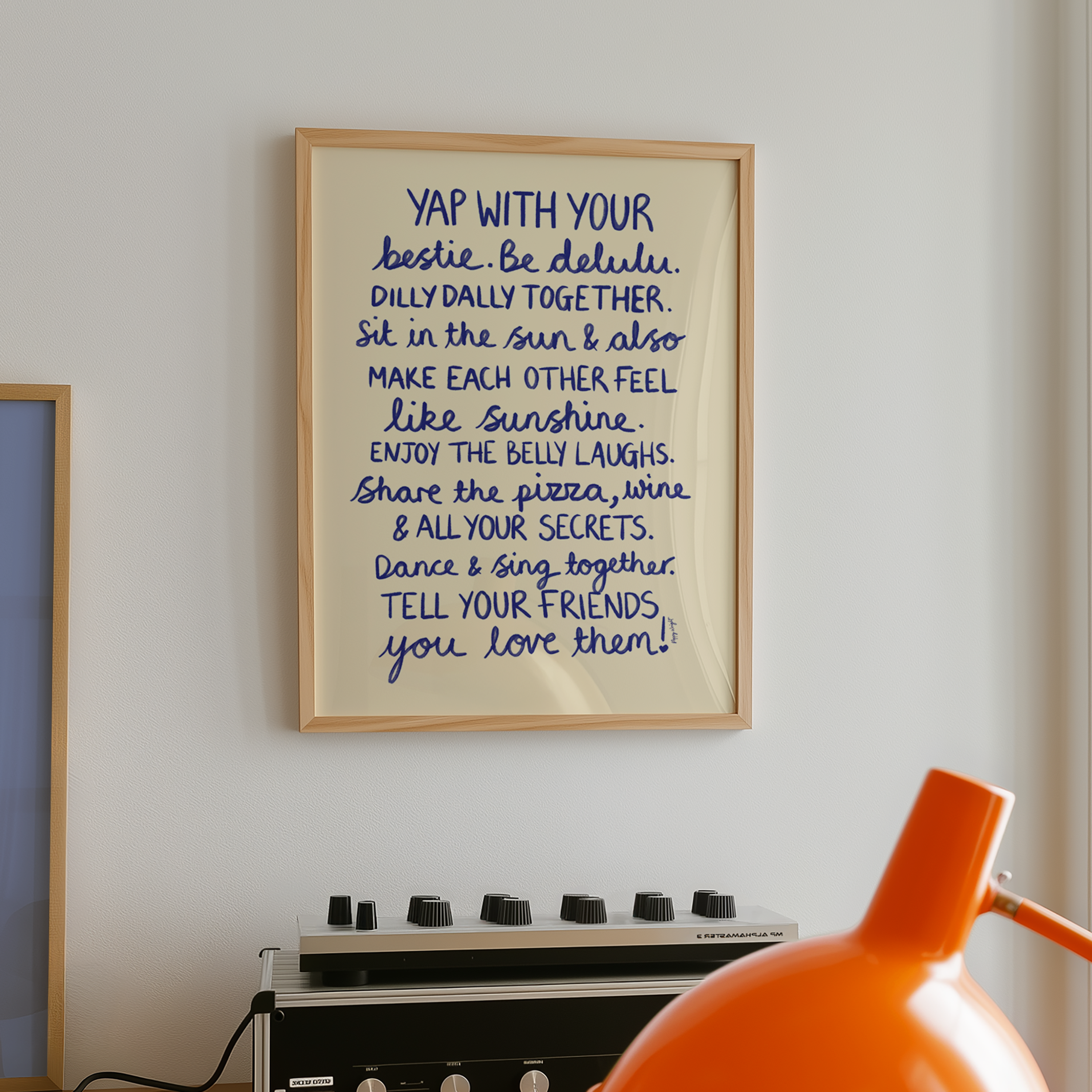 Bestie Manifestation Print