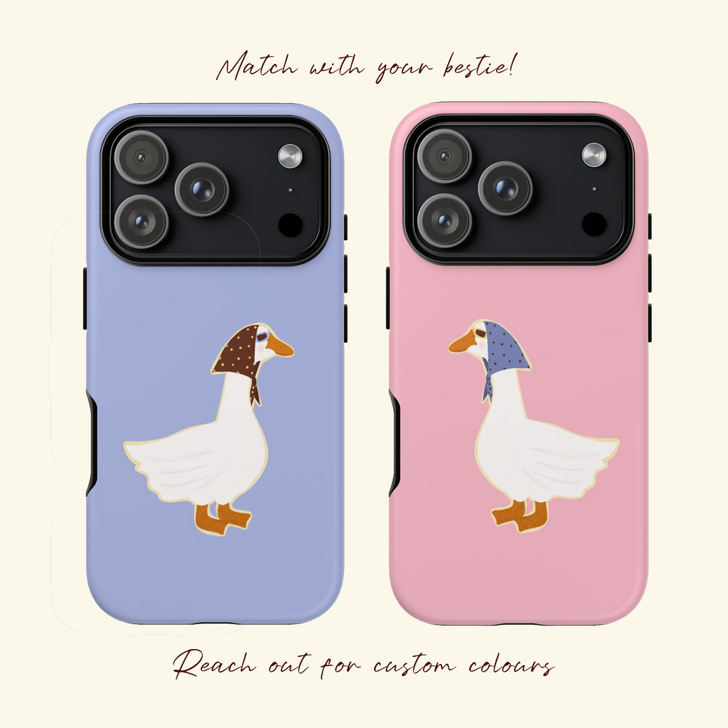 Pink Silly Goose Phone Case