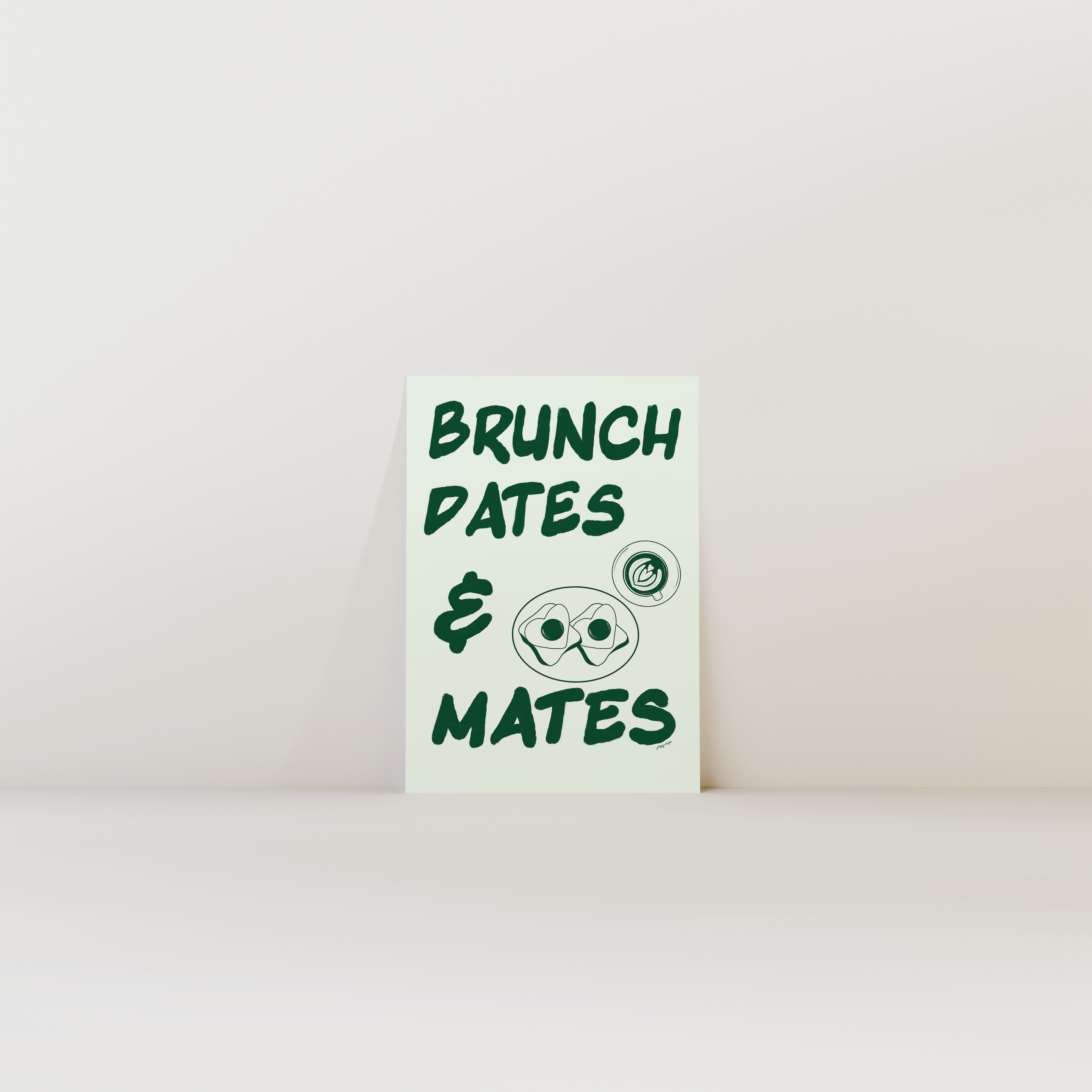 Brunch Dates & Mates Print