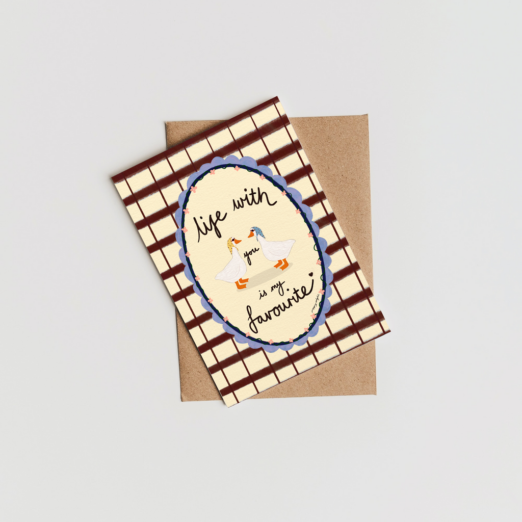 Life With You Is My Favourite Card