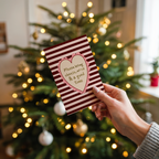 Please Bring Cheese, Wine & A Good Time Christmas Card