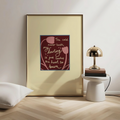 Click Clack Custom Print for Laura