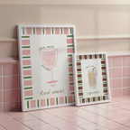 Rosé Wine Print