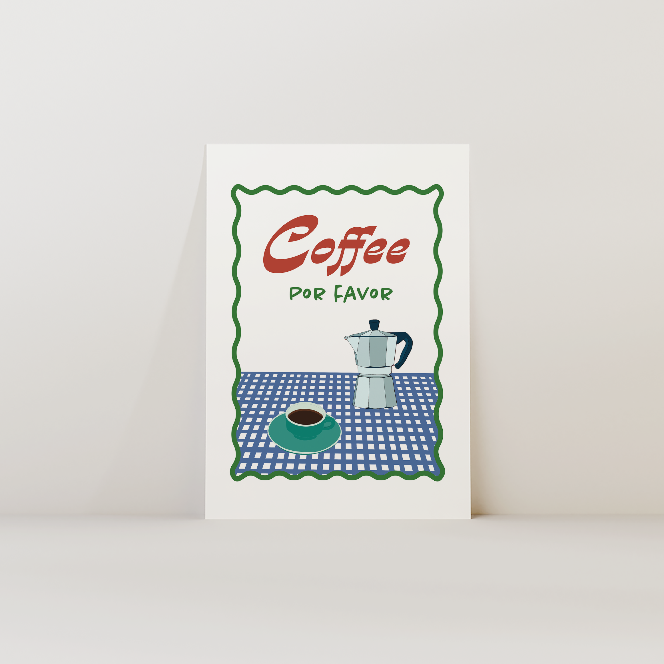 Coffee Por Favor Print